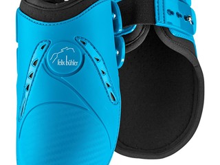 ochraniacze Felix Buhler Aero Dynamic Protection, r. cob, saphir/błękitne, 2 szt, tyły, NOWE