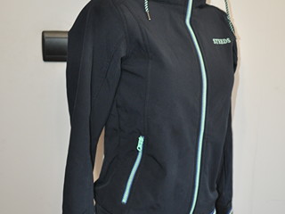 kurtka Steeds, r. 152 cm, softshell, młodzieżowa, granatowa, bdb