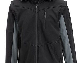 kurtka Felix Buhler Mateo, kamizelka, r. S, czarna, męska, softshell, bdb