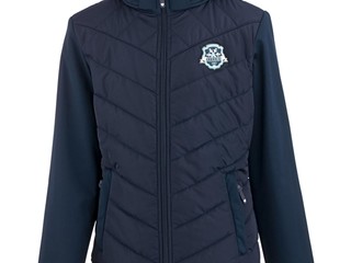 kurtka Steeds Tine, r. 176 cm, granatowa, softshell, z kapturem, bdb