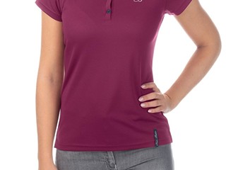 bluzka polo Felix Buhler Mara, r. XXL, koszulka, fioletowa, używana