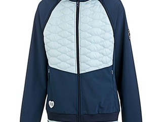 kurtka Felix Bühler Maila, r. 164 cm, granatowa, dziecięca, softshell, 2w1, jak nowa