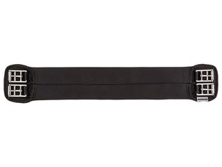 popręg Showmaster Soft, r. 50 cm, czarny, neoprenowy, bdb