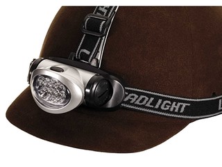 latarka na kask, czołówka, lampka ledowa, 5 sztuk, bdb