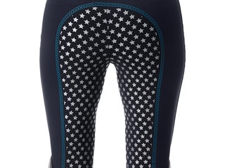 bryczesy Equilibre Bailey, r. 164 cm, legginsy, granatowe, pełny silikonowy lej, używane(2)