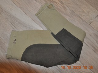 bryczesy Equilibre, r. 38, beżowy, pełny lej, damskie, używane