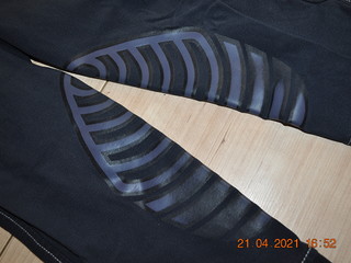bryczesy Kyron, r. 34/164 cm, granatowe, lej silikonowy, bdb