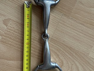 Wędzidło oliwka pusta 15,5cm