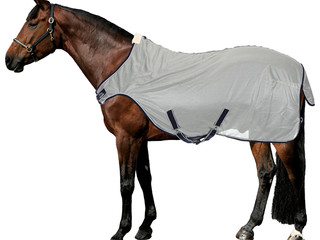 derka Thermo Master Sahara, r. 135 cm, przeciw owadom, spacerowa, srebrna, jak nowa