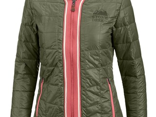 kurtka Stonedeek Jules, r. XS, khaki, damska, Nowa