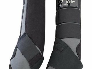 ochraniacze Felix Buhler Allround Protection, szare, r. Full, tyly, 2 szt,  używane