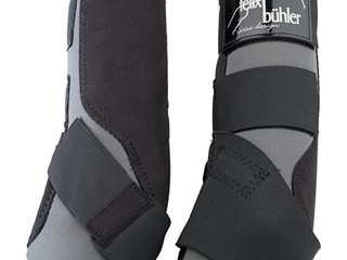 ochraniacze Felix Buhler Allround Protection, r. full, szare, przody, 2 szt, bdb