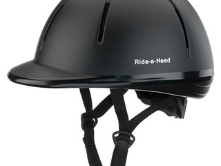 kask Ride-a-Head Start, r. M 53-57 cm, czarny, jak nowy z wadą