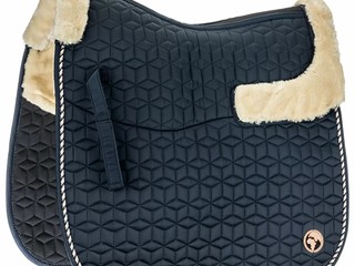 czaprak Felix Buhler World, Pony, granatowy , z futrem, Nowy
