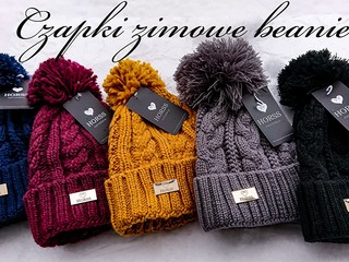 Czapki zimowe Beanie