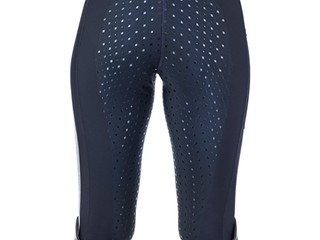 bryczesy Felix Buhler Kiara, r. 36, legginsy, granatowe, pełny silikonowy lej, damskie, bdb (1)