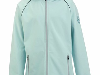 kurtka Steeds Sadie, r. 164 cm, młodzieżowa, softshell, miętowa, bdb z wadą (1)