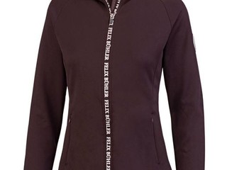 bluza Felix Buhler Merle, r. S, śliwkowa, z kapturem, bdb