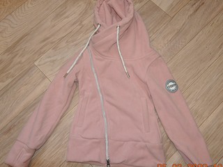 bluza Steeds Charlie II, r. 116 cm, różowa, polarowa, dziecięca , bdb