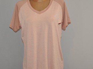 bluzka, t-shirt Felix Buhler , r. XL, brzoskwiniowa, bdb, z wadą