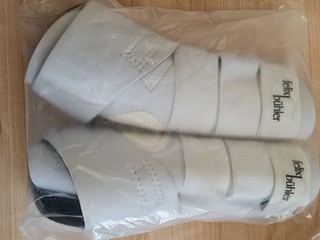ochraniacze Felix Buhler Allround Protection, r. COB, tyły, białe, 2 szt, NOWE