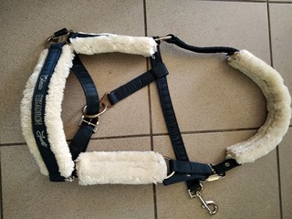 Kantar Eskadron faux fur Full granatowy