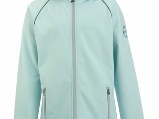 kurtka Steeds Sadie, r. 128 cm, młodzieżowa, softshell, miętowa, bdb z wadą