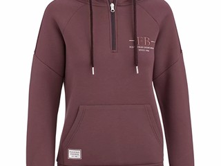 bluza Felix Buhler Lisa, r. XS, bordowa, z kapturem, bdb