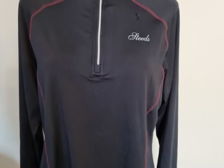 bluzka Steeds, r. Xl, czarna, długi rękaw, bdb