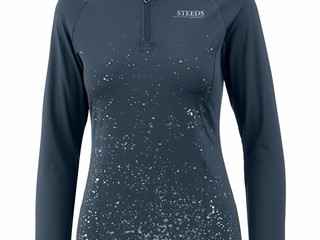 bluzka Steeds Liv,  r. S, długi rękaw,  niebieska, NOWA