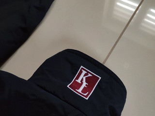 Kurtka Jeździecka przejściowa Kingsland Bomber Classic 34 granatowa