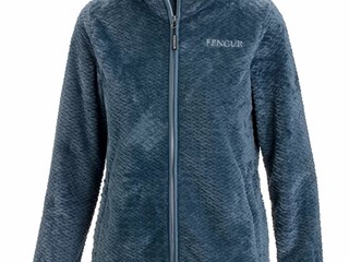 kurtka, bluza dziecięca  Fengur Svala, r. 140 , dolphin-blue, polarowa, damska, jak nowa