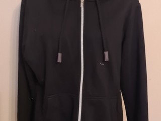 bluza Stonedeek , r. L, czarna, ocieplana, , z kapturem, używana