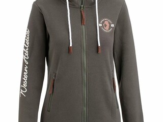 bluza Stonedeek Soyala, r. M, zielona/ fango, z kapturem,  bdb (1)