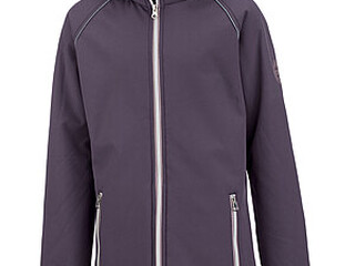 kurtka Steeds Sadie, r. 152 cm, młodzieżowa, softshell, fioletowa, bdb z wadą