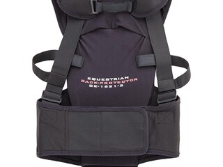 kamizelka ochronna Steeds Flex-Foam II, r. CXL, XL dla dzieci, czarna, bdb