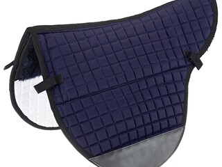 pad do jazdy STONEDEEK Softback, granatowy, z futrem, dł. 63 cm, Nowy