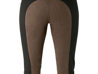 bryczesy Equilibre Super-Stretch Two Tone, r. 48, czarne, pełny lej, damskie, używane