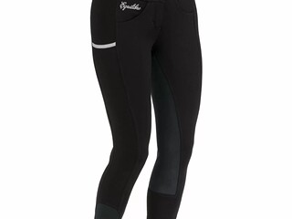 bryczesy Equilibre Lana, r. 42, czarne, pełny lej, damskie, bdb