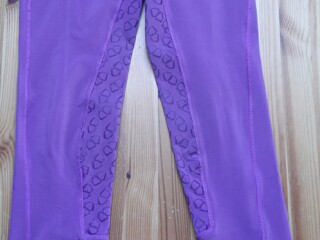Legginsy jeździeckie z silikonowym lejem