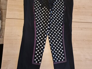 bryczesy Equilibre Bailey, r. 140 cm, legginsy, czarne, pełny silikonowy lej, używane (5)