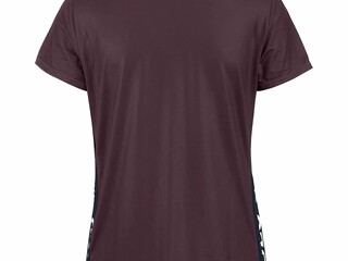 bluzka, koszulka, t-shirt HV Polo Jazzy, r. S, śliwkowa, używana