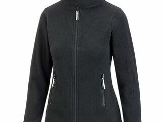bluza, polar Steeds Nanuk, r. S, damska, czarna, używana z wadą