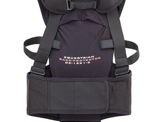 kamizelka ochronna Steeds Flex-Foam II, r. CXL, XL dla dzieci, czarna, bdb (1)