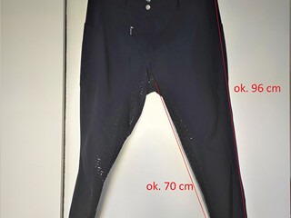 Bryczesy z pełnym lejem silikonowym full grip HKM Chloe
