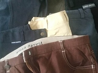 Bryczesy hurtem 58 szt + 2 kamizelki BDB !