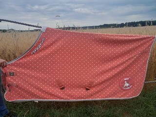 Sprzedam derkę nici peach 135 cm