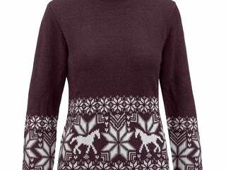 sweter, golf Felix Buhler Mila, r. XS, bordowy, zimowy, NOWY