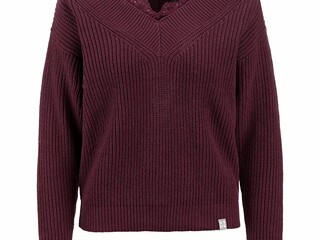 sweter Stonedeek Lace, r. S, bordowy, bdb