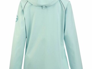kurtka Steeds Sadie, r. 152 cm, młodzieżowa, softshell, miętowa, bdb z wadą (2)
